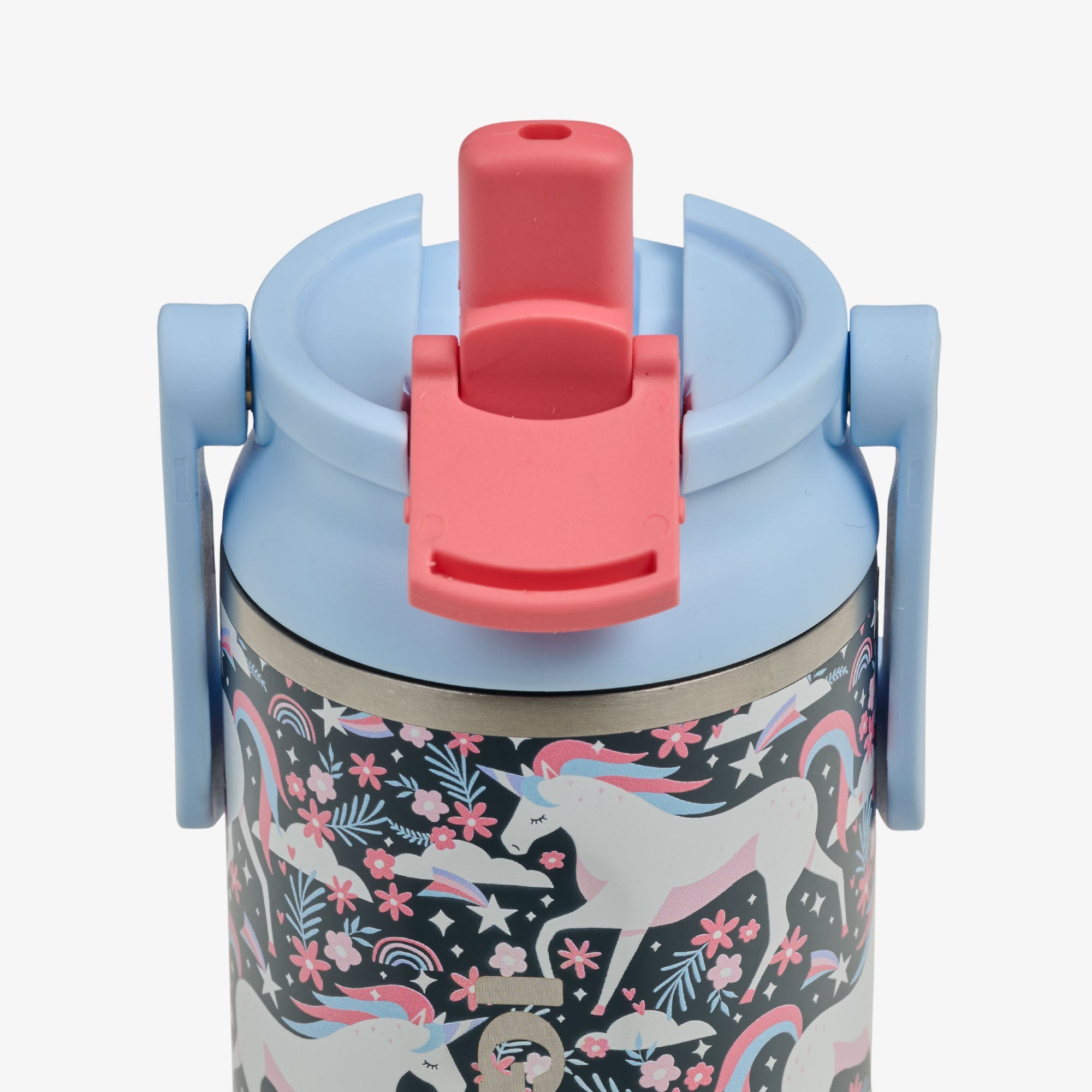 Kids Lunch 12 Oz Sipper Bottle C3 - Unicorns - Product View