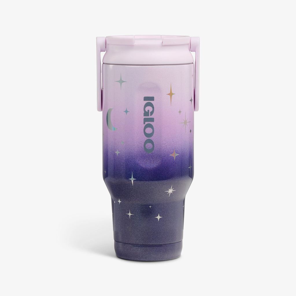 32 Oz Sport Sipper Bottle Z1 - Mystic Purple - Front View