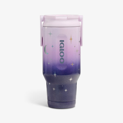 32 Oz Sport Sipper Bottle Z1 - Mystic Purple - Front View