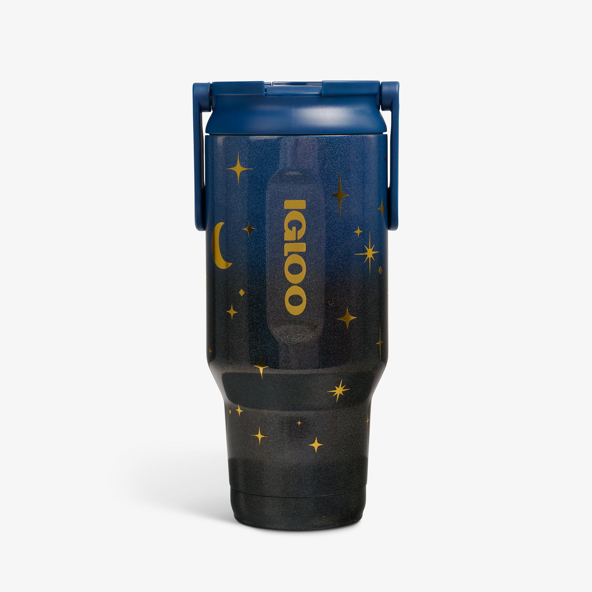 32 Oz Sport Sipper Bottle Z1 - Midnight Blue - Front View
