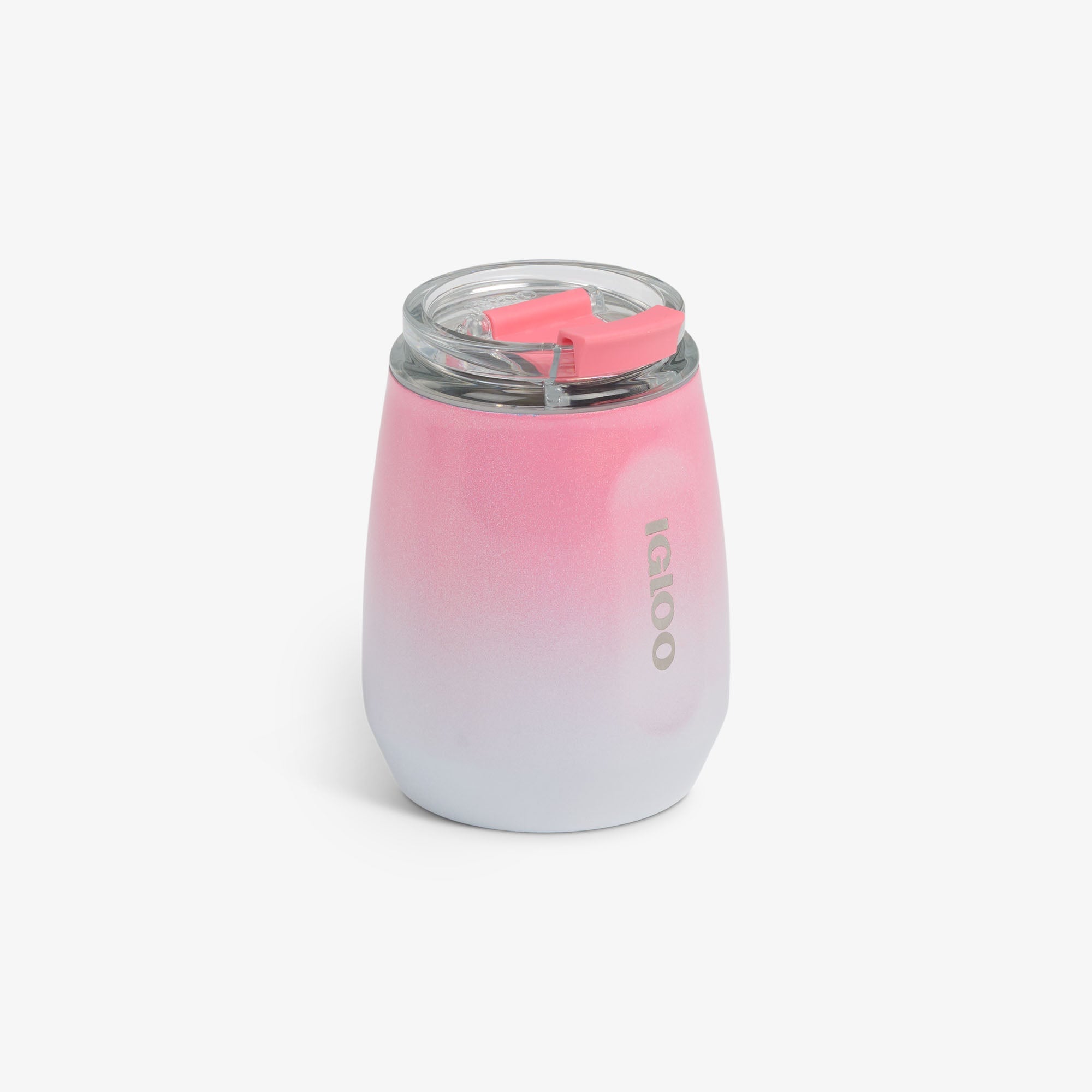10 Oz Wine Tumbler L2 - Gradient Pink - Product View