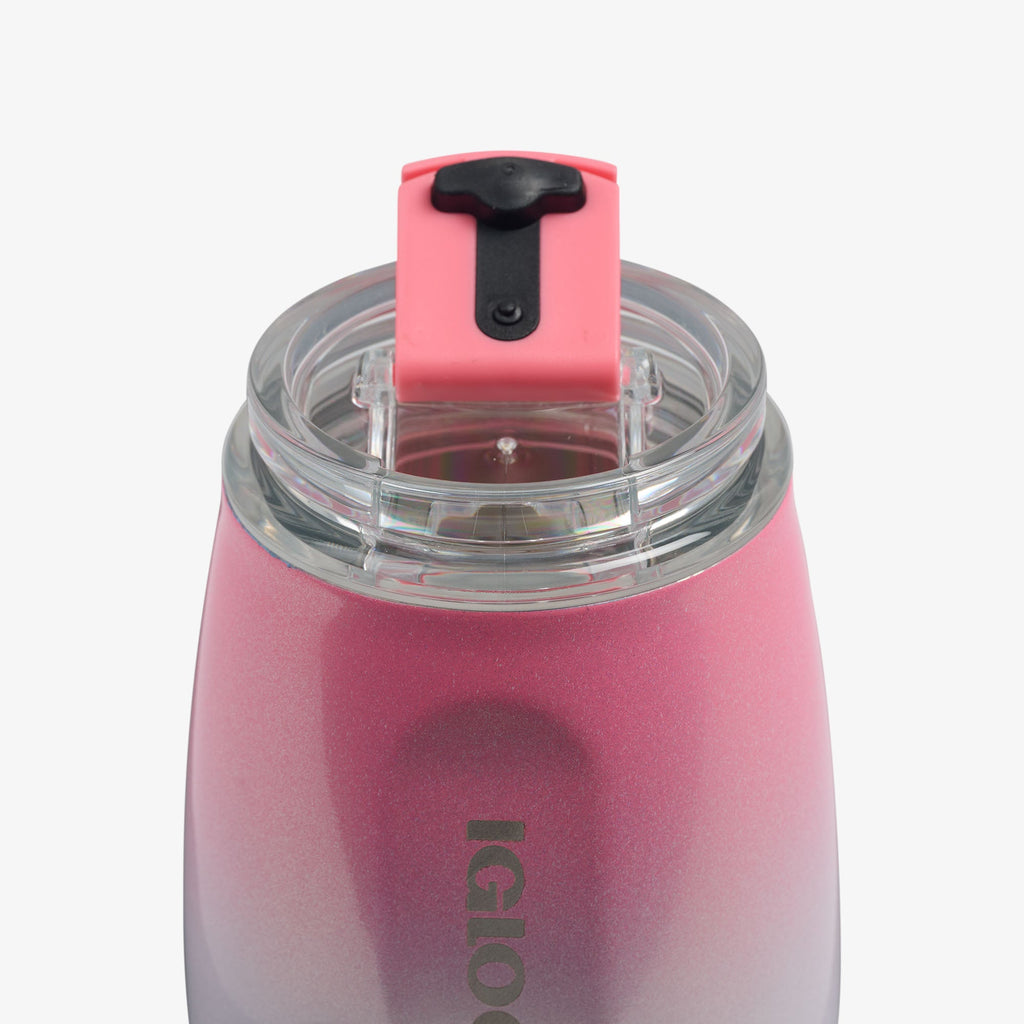 10 Oz Wine Tumbler L2 - Gradient Pink - Product View