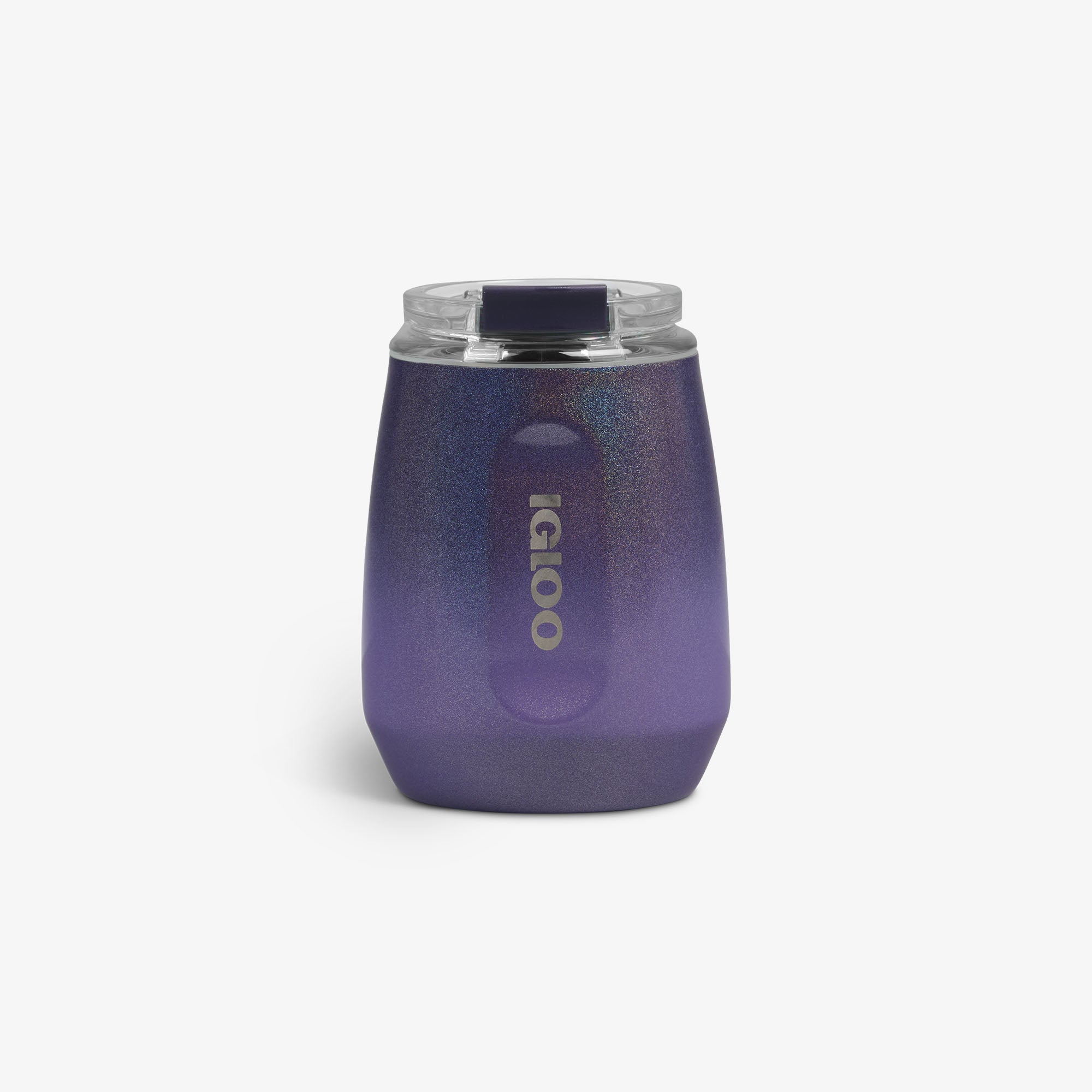 10 Oz Wine Tumbler L2 - Gradient Grape - Front View
