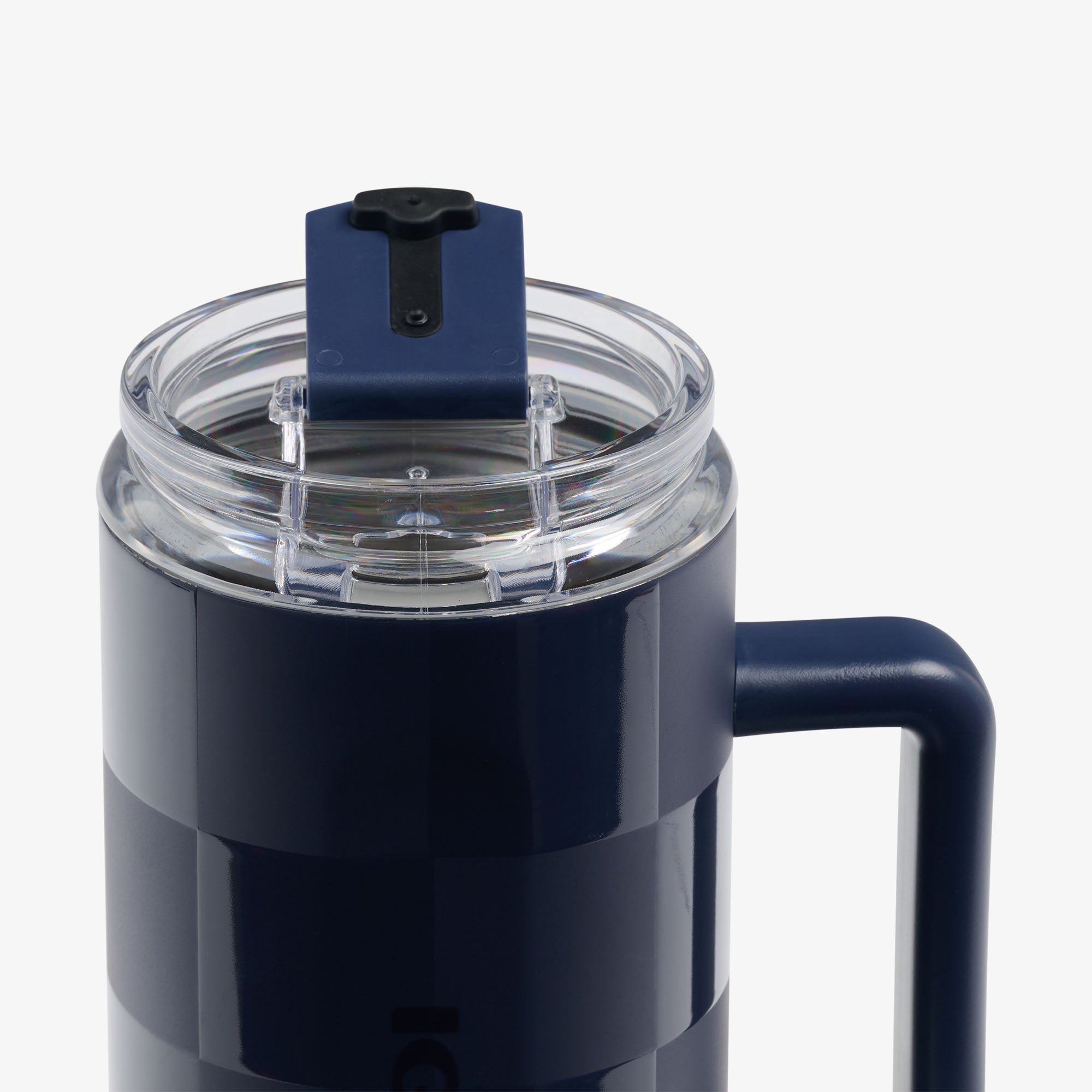 1L Beer Mug B6 - Navy Check - Product View
